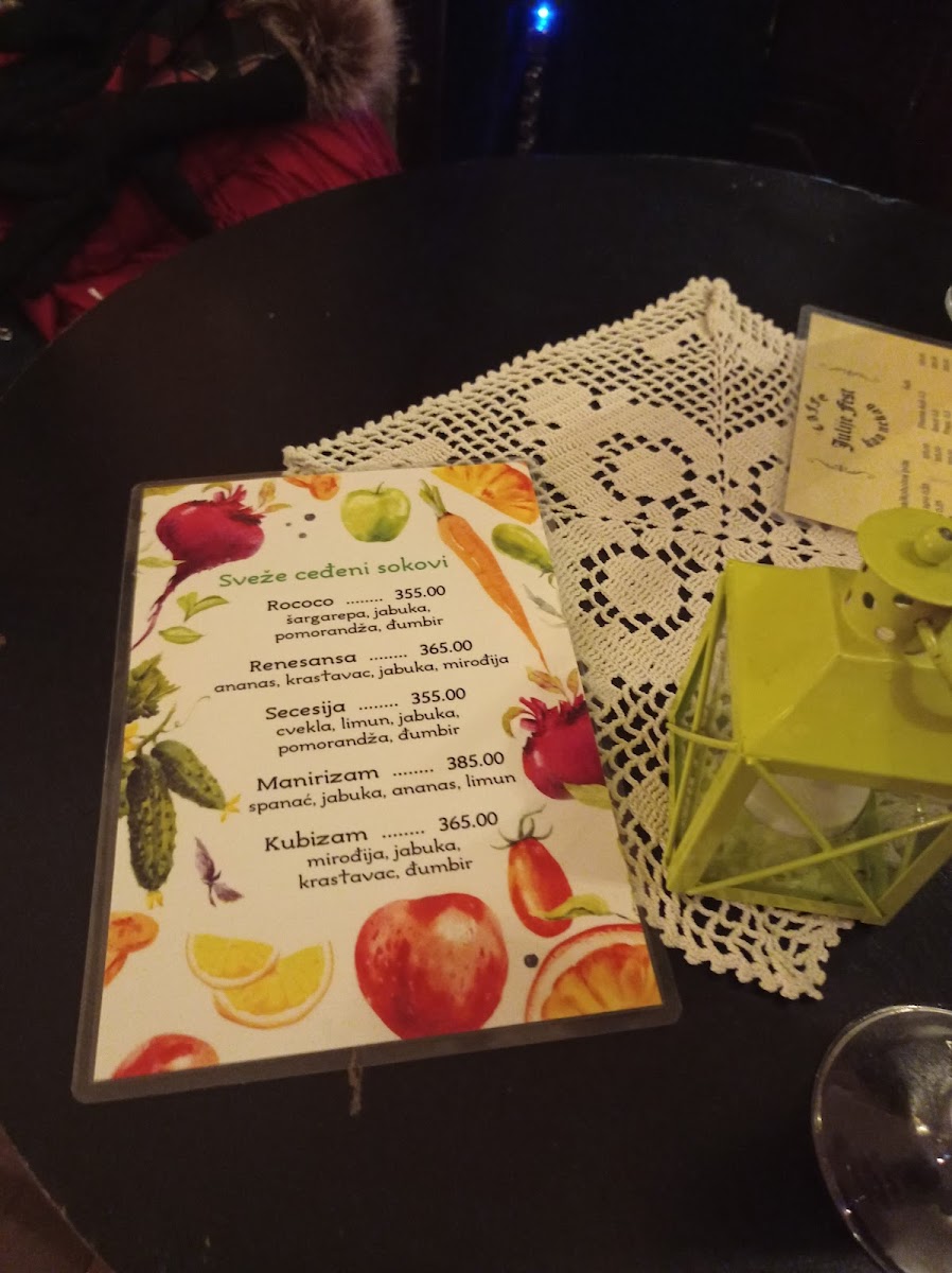 Menu Julije Fest: Kao Nekad-2